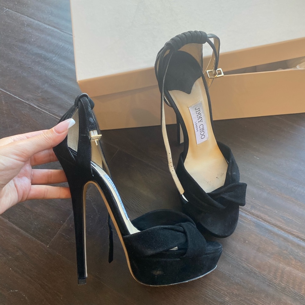 Jimmy Choo “Greta” heels